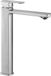 Laveo BADLAND Wastafelmengkraan, chromen design, model CALLA, voor badkamers, met click-clack afvoer