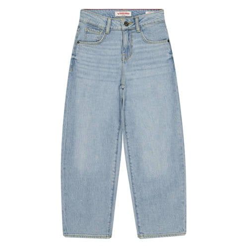 Vingino regular waist baggy fit jeans light blue denim