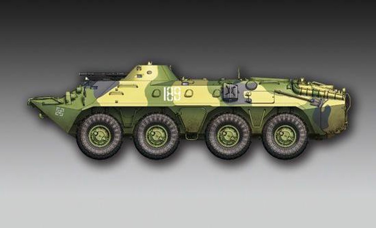 Trumpeter Russian BTR-70 APC Late Version