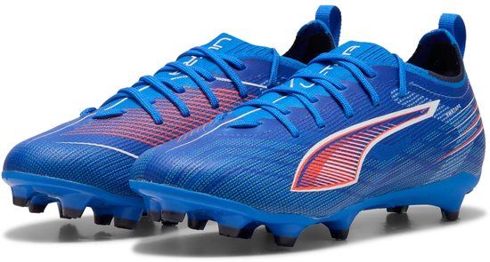 PUMA Ultra 6 Pro FG/AG Jr Voetbalschoenen Blauw Kinderen Maat 37