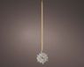 Lumineo Micro LED bloem binnen L8-W19-H19cm clear/warm white