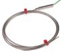 Thermokoppel type K, sonde Ø 1,5 mm, L 1,5 m, 1100 °C max