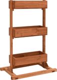 vidaXL Plantenbak Vurenhout 52x30x78 cm