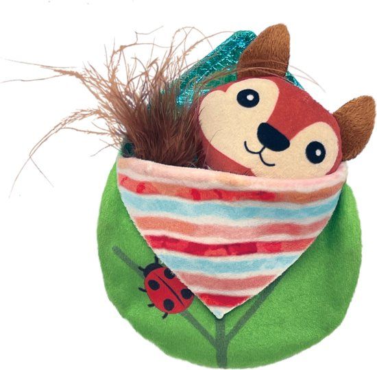 Kong Pull-A-Partz Tuck - Blauw - Kunststof - Kat