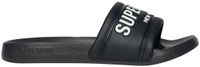 Superdry City Luxe Pool Sliders Dames Ebony