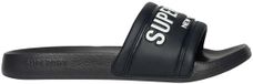 Superdry City Luxe Pool Sliders Dames Ebony