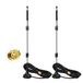 Bingfu Dual Band WiFi 2.4GHz 5GHz 5.8GHz 9dBi Magnetic Base MIMO RP-SMA Male Antenna (2-Pack)