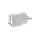 Adaptateur de voyage universel premium - Royaume-Uni, AU, États-Unis vers UE