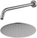 Fortifura Calvi Hoofddouche - 30cm - rond - wandarm - 35cm - PVD - geborsteld RVS