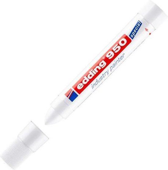 Edding Industrie painter 950 - Wit - Markeerstift - Wit
