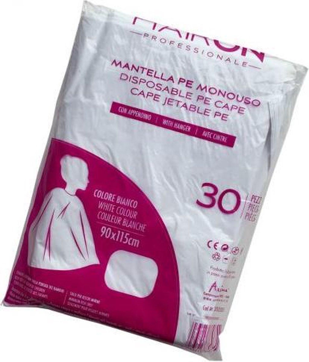 zen hair professional Hairon professional wegwerp kapmantels - 30st