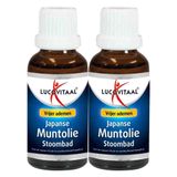 Lucovitaal Japanse Muntolie Stoombad - 2 x 30 ml - Voordeelverpakking