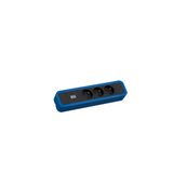 Bachmann PRIMO 2 3xUTE 2,0m CEE7/7 RAL5010