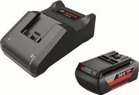 Bosch Accu-set, 2,0Ah, 36V accu met oplader, geschikt voor 36V Bosch tuingereedschap