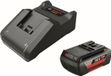 Bosch Accu-set, 2,0Ah, 36V accu met oplader, geschikt voor 36V Bosch tuingereedschap