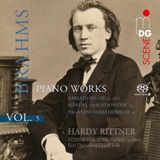Outhere Mdg Hardy Rittner - Brahms: Complete Piano Vol 5 (SACD)