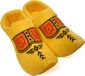 Merkloos / Sans marque Gevavi Schoeisel Bv Gele pluche klompen/clogs sloffen/pantoffels voor peuters - Kinder klompsloffen voor jongens/meisjes 20/24
