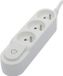 CHA Bloc Design met interrupteur 3 x 16A - 3 m - wit
