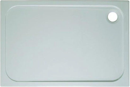 Crosswater Shower Tray - 120x80cm - Rectangular - White