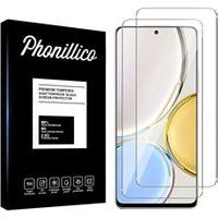 Phonillico® Gehard glas voor Honor Magic 4 Lite 5G/4G [Pack 2] Screenprotector van glasfilm