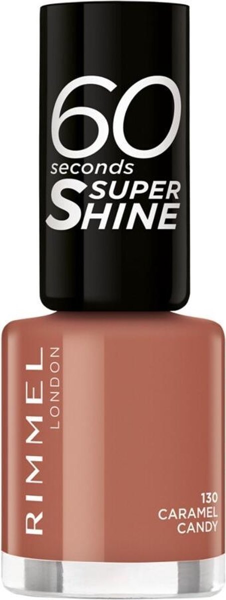 Rimmel London 60 Seconds SuperShine Nagellak 130 Caramel Candy