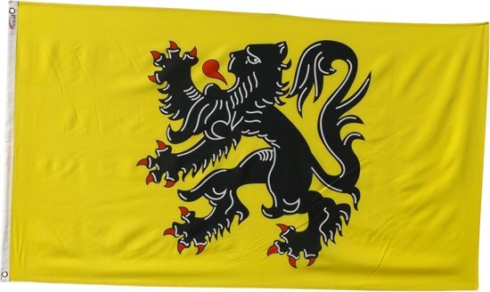 Trasal - vlag Vlaams Gewest - Vlaanderen â€“ 150x90cm