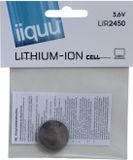 IIQUU LIR2450 Oplaadbare Knoopcel Li-ion 3.6V 120mAh