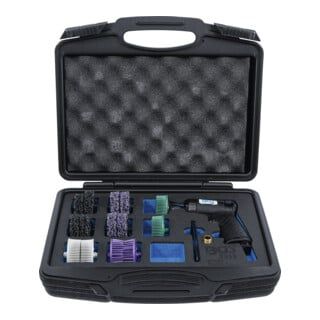 BGS Perslucht borstelslijperset 17 dlg.