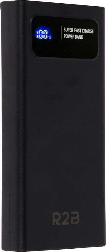 R2B Powerbank 10000 mAh - 40W Snellader met LED Display