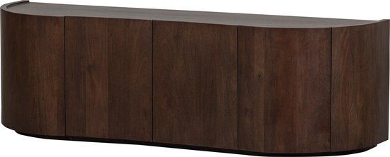 WOOOD BePureHome Sense Dressoir - Mango - Walnoot - 160x50x46 cm