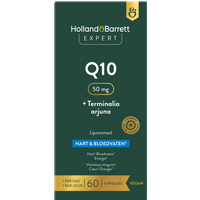 Holland & Barrett Expert Q10 50mg + Terminalia Arjuna Liposomaal - 60 capsules