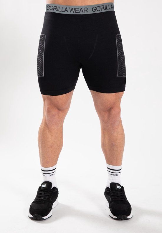 Gorilla Wear Norton Short Tights - Black - Men's - Size S