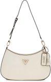 GUESS Noelle II Top Zip Shoulder Bag Bone crème