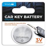 Simply Auto SB-CR2450 Langdurige 3V Lithium Coin Cell Autosleutel Batterij