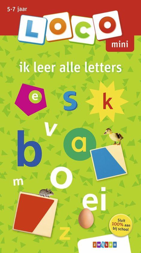 Loco Mini - Ik leer alle letters | Zwijsen | Paperback