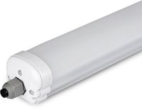 V-TAC LED Batten Fitting G Series - 48W - 6430 Lumens - 6500K - IP65 Waterproof - White