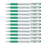 Pentel 0.8mm tip hybride gel metallic comfortabele vingergreep inkt pen - groen