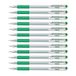 Pentel 0.8mm tip hybride gel metallic comfortabele vingergreep inkt pen - groen