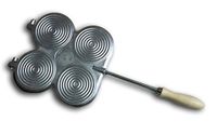 Elettro Center Art.378 Bakijzer voor, aluminium, zilver