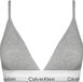 Calvin Klein dames Modern Cotton lightly lined triangle bra - grijs