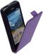 LELYCASE Paars Lederen Flip case Telefoonhoesje Huawei Ascend Y530