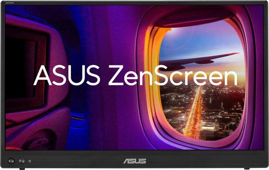 ASUS ZenScreen MB16AHVE computer monitor 39,6 cm (15.6") 1920 x 1080 Pixels Full HD LED Zwart
