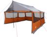 vidaXL Familietent Grijs en Oranje 450 x 400 x 265 cm