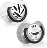 Lovi Salt & Pepper Fopspenen 2 st. set 0-3 maanden