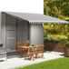 Maison Exclusive - Tissu de remplacement pour auvent anthracite et blanc 500x350 cm polyester