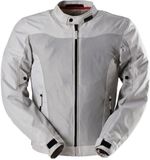Furygan Mistral Evo 3 Motorjas voor heren, Textiel, Pearl/Pearl, L