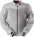 Furygan Mistral Evo 3 Motorjas voor heren, Textiel, Pearl/Pearl, L
