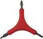 Wicked Y-Tool skateonderdeel Rood - zwart Nylon, Staal