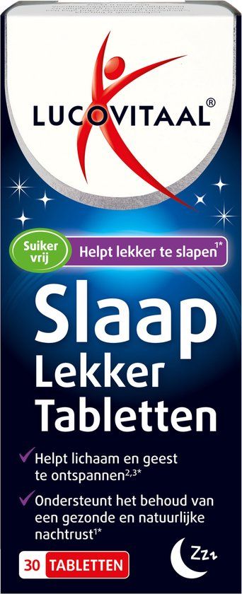 Lucovitaal Slaap Lekker / 30mg / 30 tabletten