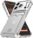 Selected by GSMpunt.nl Transparant Hoesje met Pasjeshouder Geschikt voor iPhone 17 Pro | Back Cover Dun TPU | Schokbestendig | Ultra Dun | Kaarthouder Achterkant | Shockproof | Doorzichtig